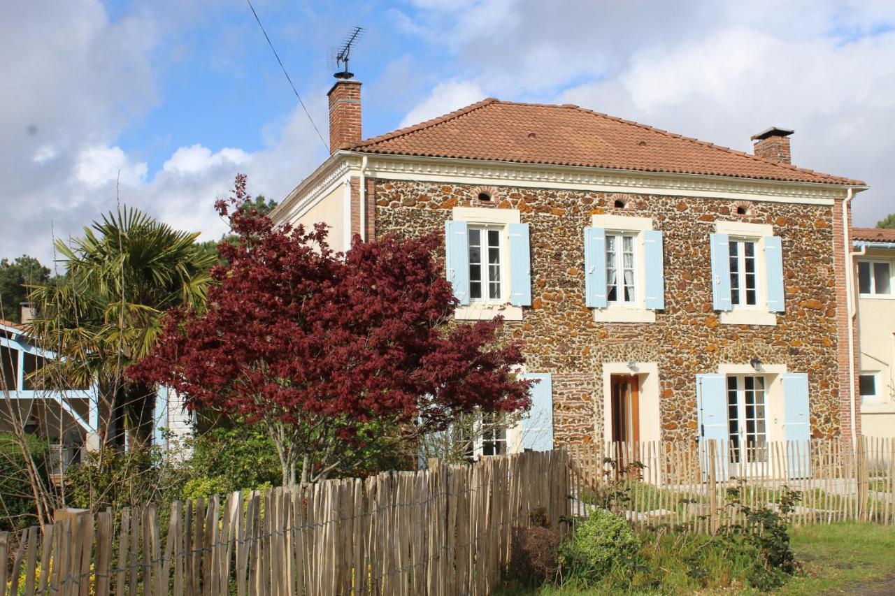 La Pinede Du Cheou, Piscine, Logement Independant, Parking, Draps, Wifi Fibre Mimizan Exterior foto